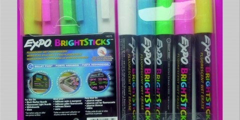 Какие маркеры лучше всего использовать на световой доске?