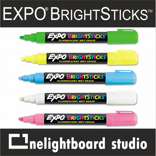 Маркеры Expo Bright Sticks купить с доставкой