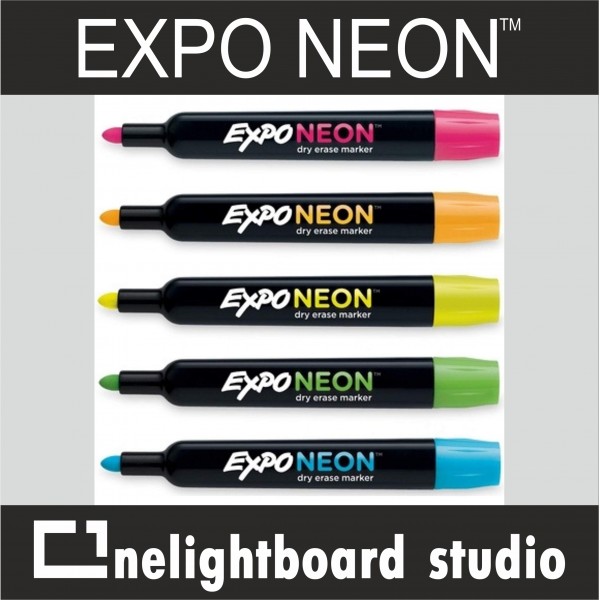 Маркеры Expo Neon купить с доставкой